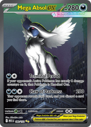 Mega Absol ex - Mega Evolution 180