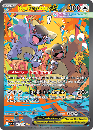 Mega Kangaskhan ex - Mega Evolution 182