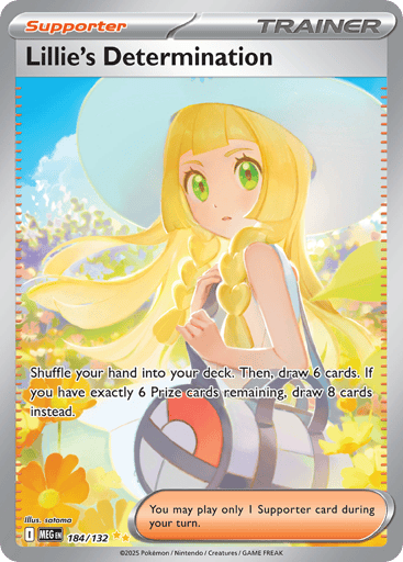 Lillie's Determination - Mega Evolution 184