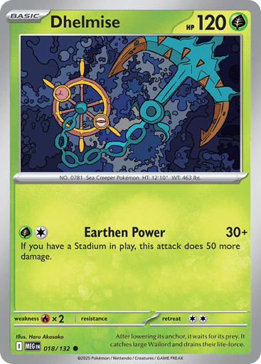 Dhelmise - Mega Evolution 18