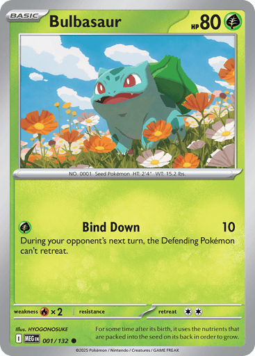 Bulbasaur - Mega Evolution 1