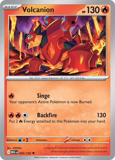 Volcanion - Mega Evolution 25