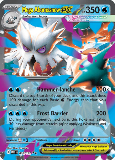 Mega Abomasnow ex - Mega Evolution 36