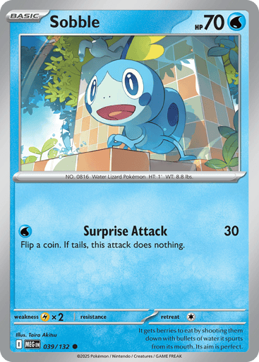 Sobble - Mega Evolution 39