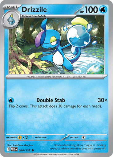 Drizzile - Mega Evolution 40
