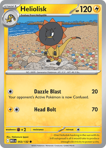 Heliolisk - Mega Evolution 53