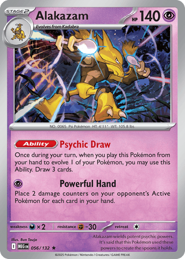 Alakazam - Mega Evolution 56