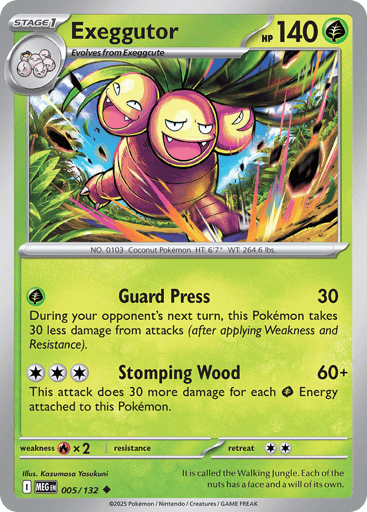 Exeggutor - Mega Evolution 5