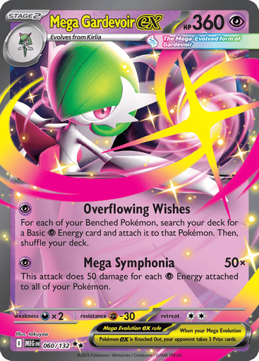 Mega Gardevoir ex - Mega Evolution 60