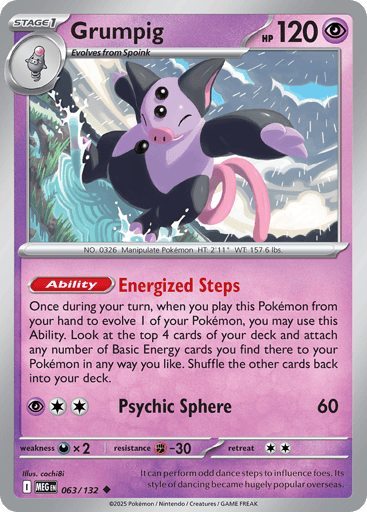 Grumpig - Mega Evolution 63