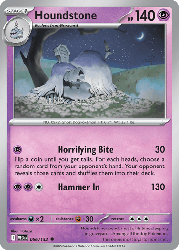 Houndstone - Mega Evolution 66