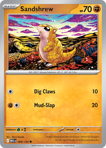 Sandshrew - Mega Evolution 68