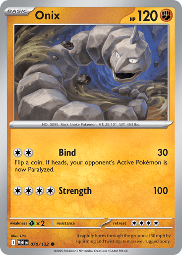 Onix - Mega Evolution 70