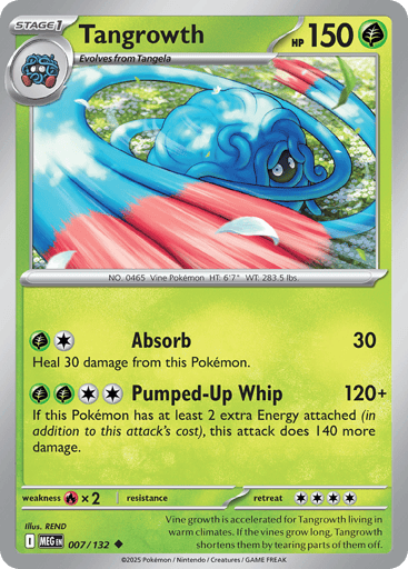 Tangrowth - Mega Evolution 7