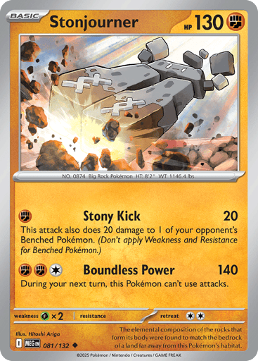 Stonjourner - Mega Evolution 81