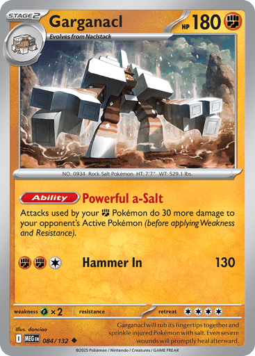 Garganacl - Mega Evolution 84