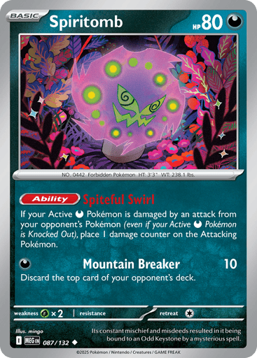 Spiritomb - Mega Evolution 87