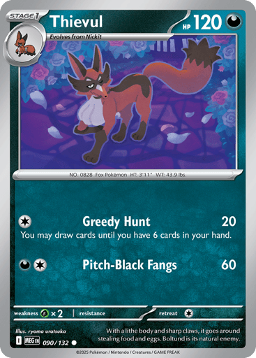 Thievul - Mega Evolution 90