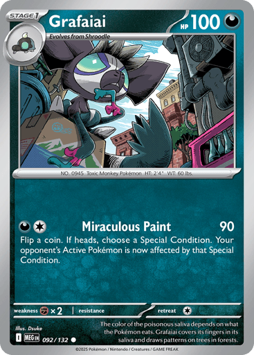 Grafaiai - Mega Evolution 92