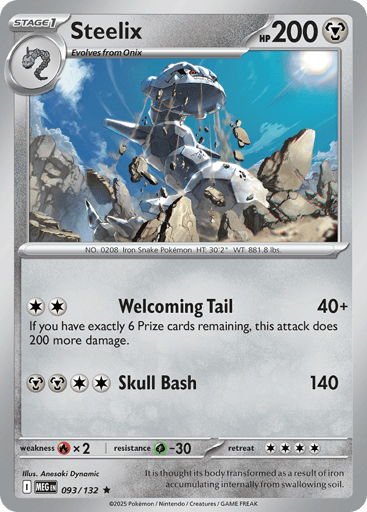 Steelix - Mega Evolution 93
