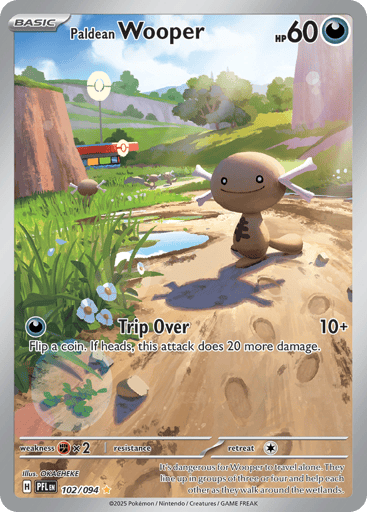 Paldean Wooper - Phantasmal Flames 102