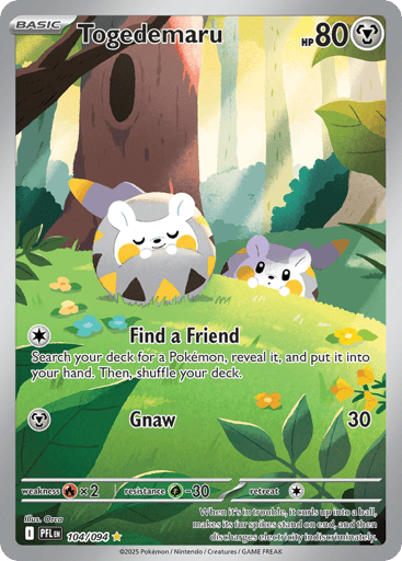 Togedemaru - Phantasmal Flames 104