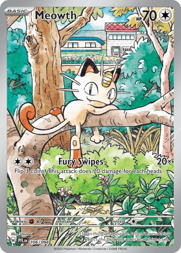 Meowth - Phantasmal Flames 106