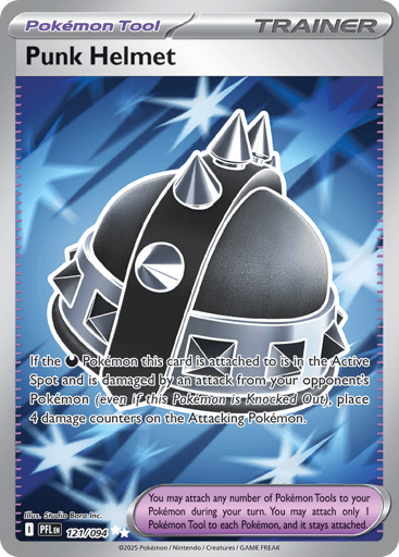 Punk Helmet - Phantasmal Flames 121