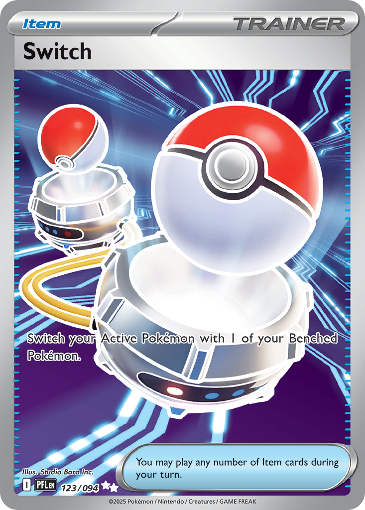 Switch – Phantasmal Flames 123/094 Pokémon card