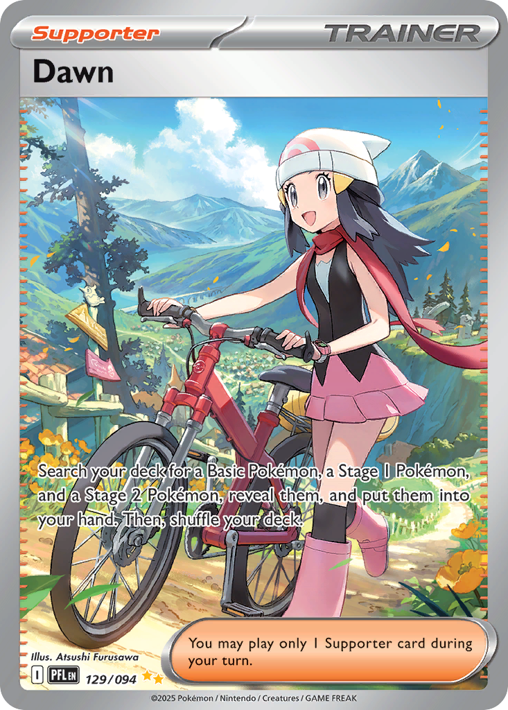 Dawn – Phantasmal Flames 129/094 Pokémon card