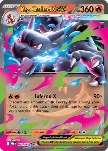 Mega Charizard X ex - Phantasmal Flames 13
