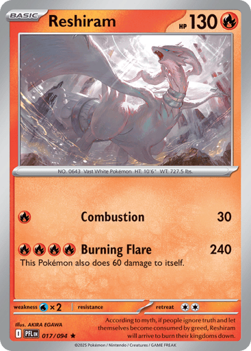Reshiram - Phantasmal Flames 17