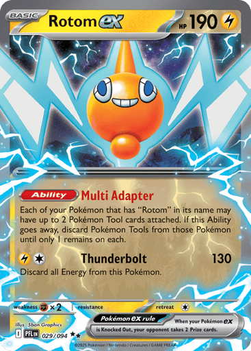 Rotom ex - Phantasmal Flames 29