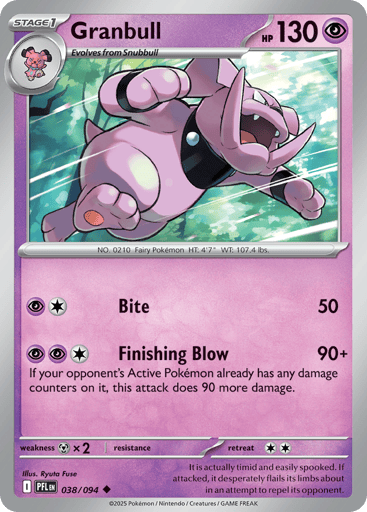 Granbull - Phantasmal Flames 38