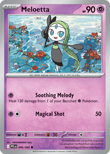 Meloetta - Phantasmal Flames 40