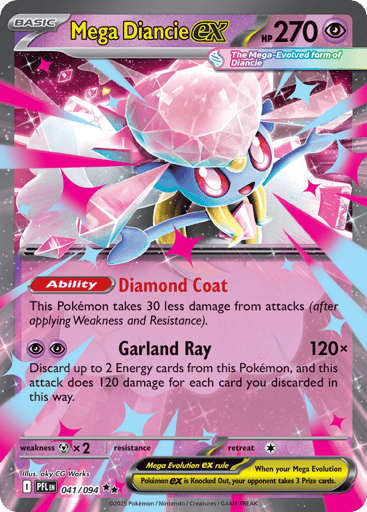 Mega Diancie ex - Phantasmal Flames 41