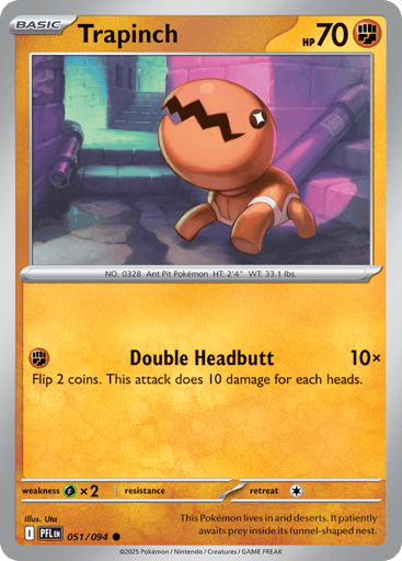 Trapinch - Phantasmal Flames 51
