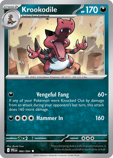 Krookodile - Phantasmal Flames 66