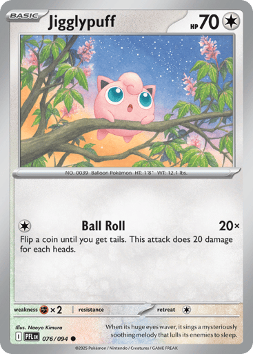 Jigglypuff - Phantasmal Flames 76