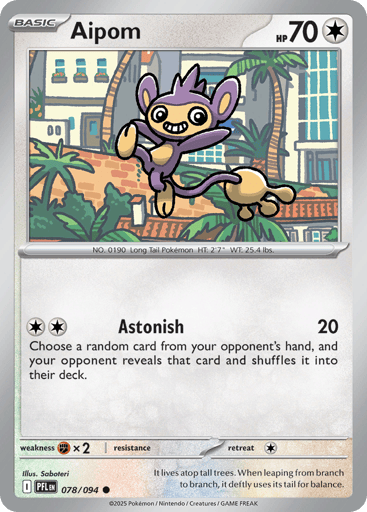 Aipom - Phantasmal Flames 78
