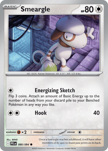 Smeargle - Phantasmal Flames 80