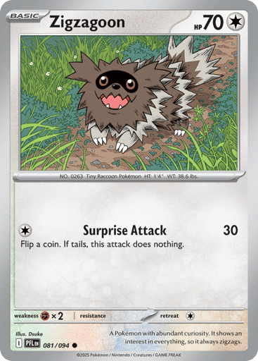 Zigzagoon - Phantasmal Flames 81