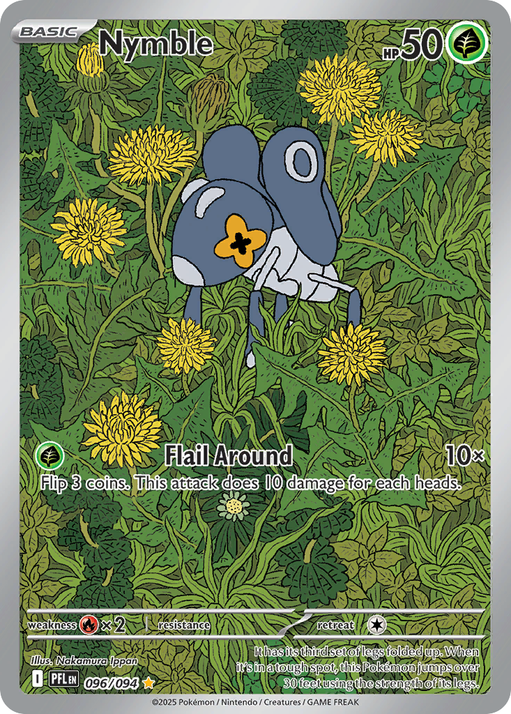 Nymble – Phantasmal Flames 096/094 Pokémon card