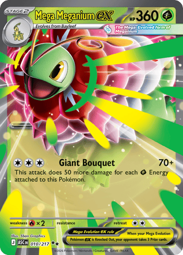 Mega Meganium ex - Ascended Heroes 10