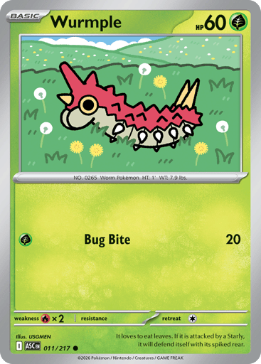 Wurmple - Ascended Heroes 11