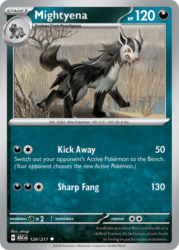 Mightyena - Ascended Heroes 129