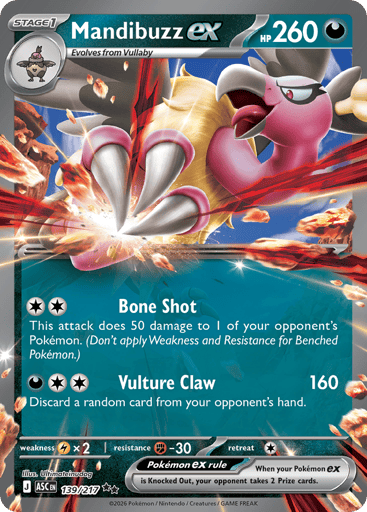 Mandibuzz ex - Ascended Heroes 139