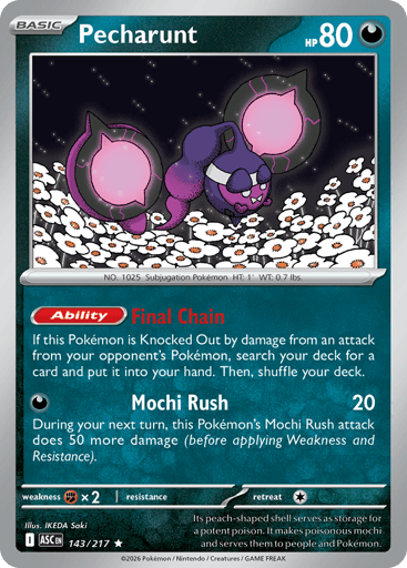 Pecharunt - Ascended Heroes 143
