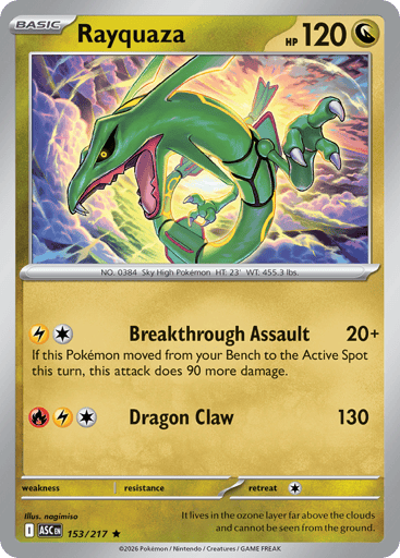 Rayquaza - Ascended Heroes 153