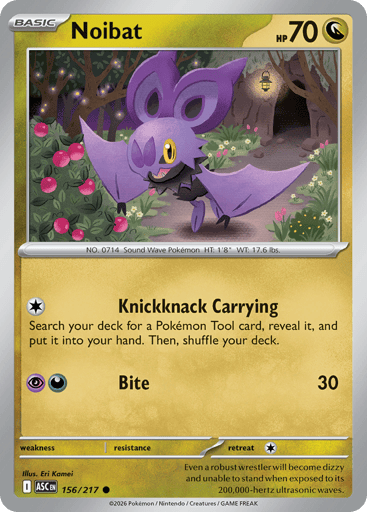 Noibat - Ascended Heroes 156